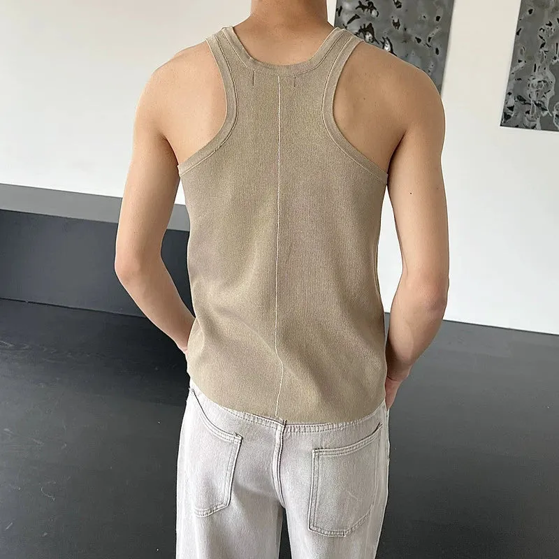 abc Line Sleeveless Shirt