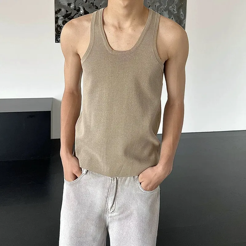 abc Line Sleeveless Shirt