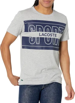 Lacoste Men's Cotton Print Sport T-Shirt