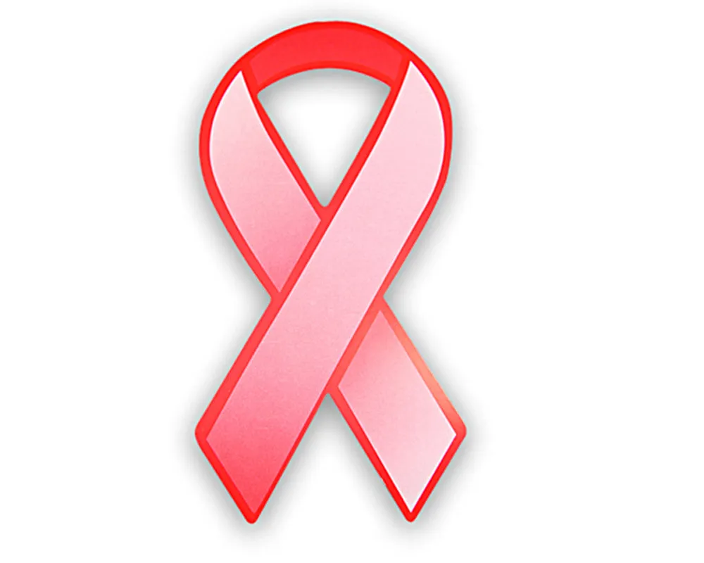 Red Ribbon Paper Donation Ribbons (50/Pack)
