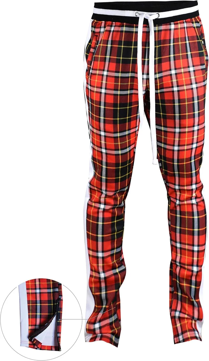 SCREENSHOT-Track Pants Fashion P41902 Mens Premium Straight Fit Athletic Fitness Fashion Urban Streetwear Bottoms
