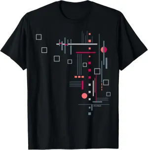 Techno Abstract Art T-Shirt