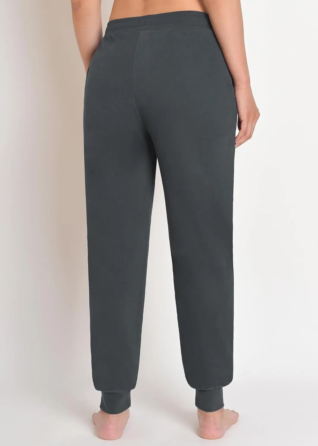 Weintee Women's Petite Joggers Cotton Sweatpants with Pockets